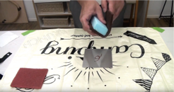 セミプロ[ヘアライン仕上用]お試し補修方法 説明3