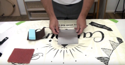 セミプロ[ヘアライン仕上用]お試し補修方法 説明5