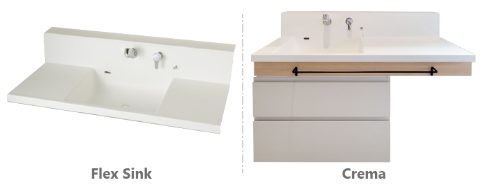 Flex Sink（フレックスシンク）とCrema（クレマ）の比較：商品概要