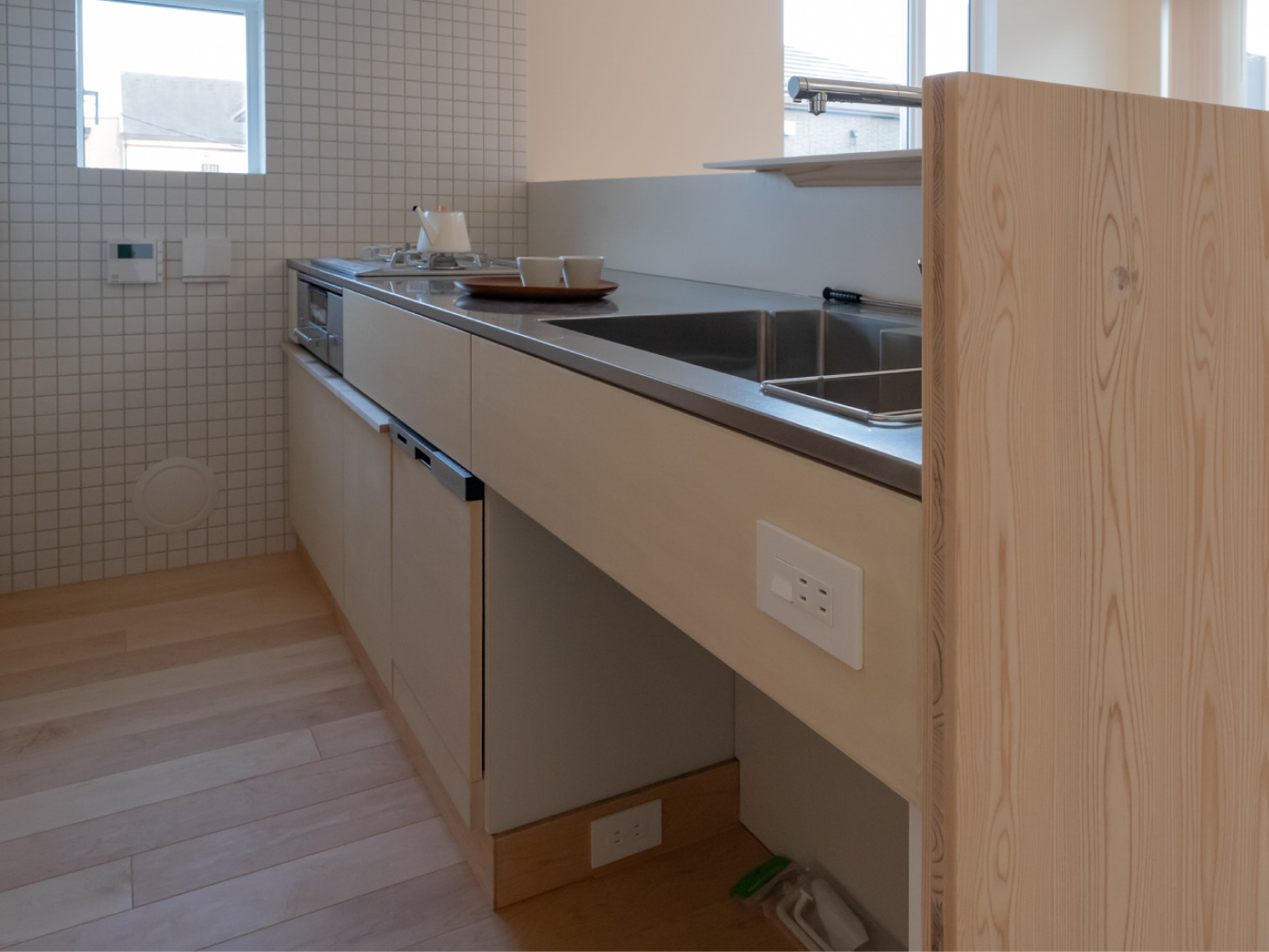 細部にまでこだわった、使うほどに愛着が湧くキッチン