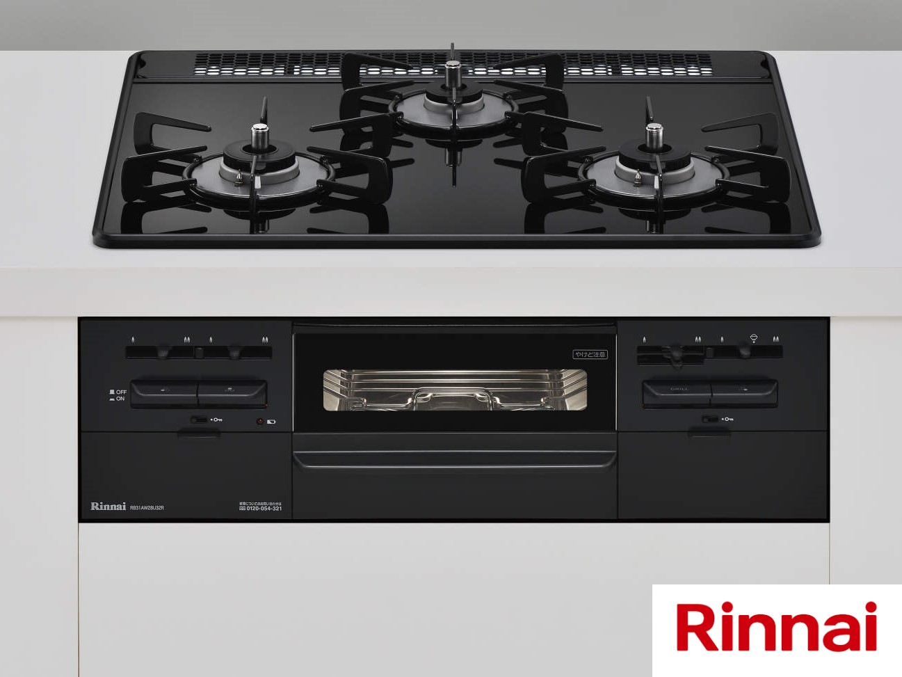 Rinnai ビルトインガスコンロ RB31AW28U32RBW-