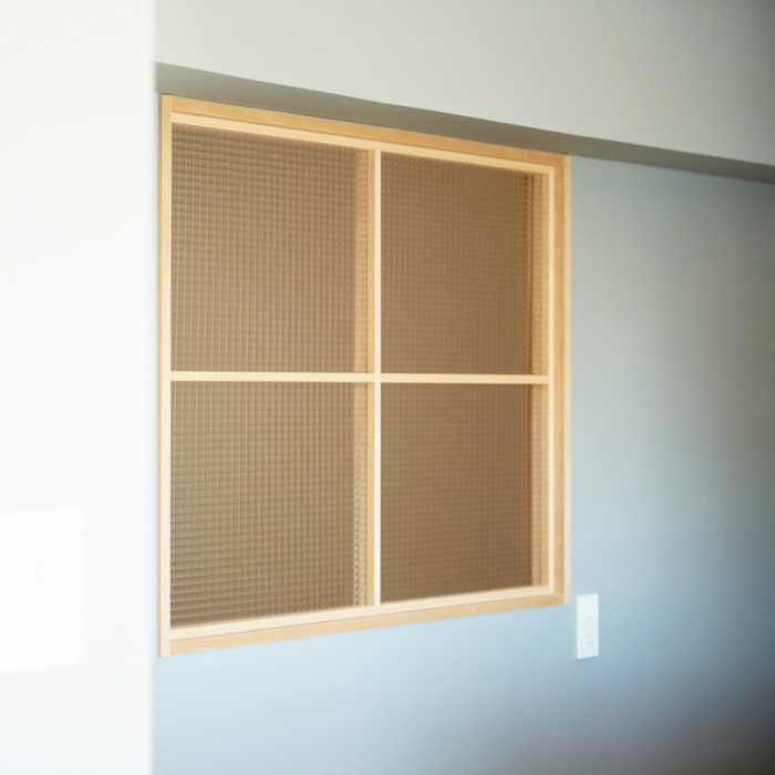 木製室内窓（FIX／2列2段）