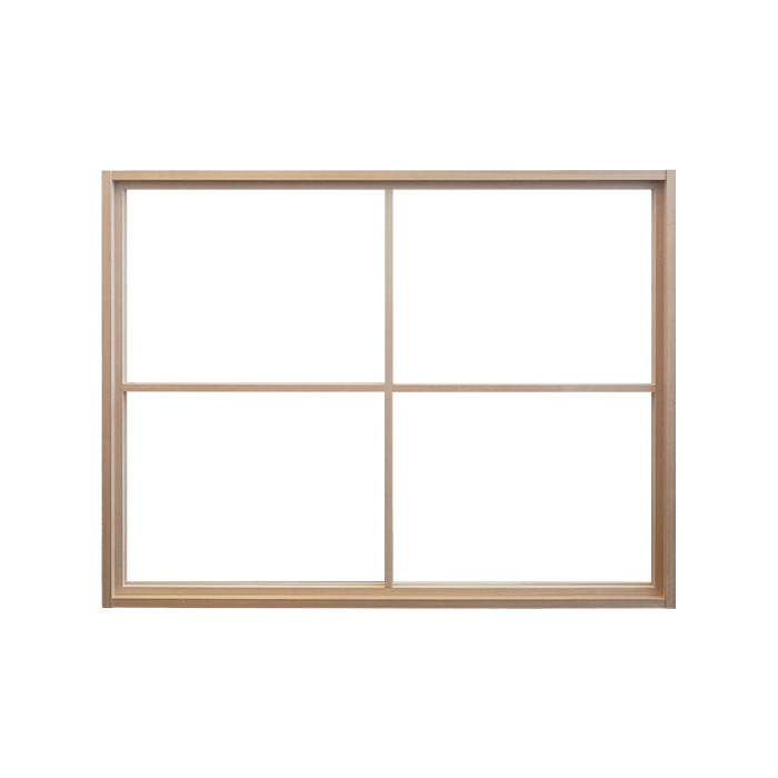 木製室内窓（FIX／2列2段）
