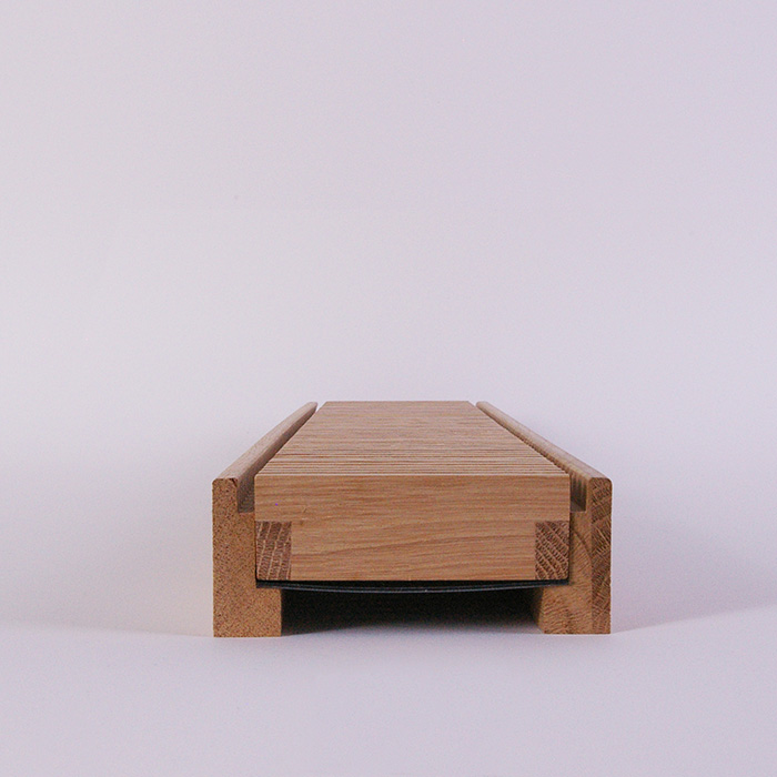 【在庫限り品】木製 床ガラリ／Airtool（エアトオル 横スリット　オーク材