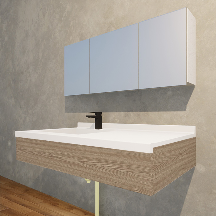 Flex Sink（ﾌﾚｯｸｽｼﾝｸ)専用化粧パネルW600-1200㎜