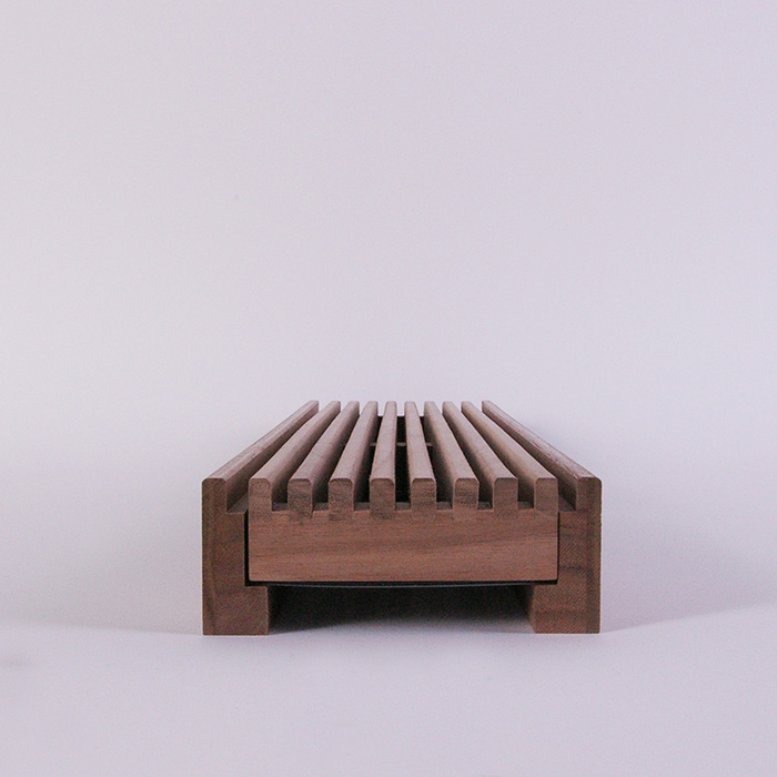 【在庫限り品】木製 床ガラリ／Airtool（エアトオル）ウォールナット材