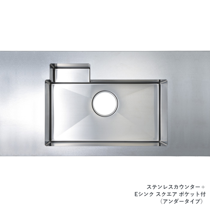 キッチン･キットIIｼﾝｸK2S27-7.D4.OP.Eｼﾝｸ+P(W760)L