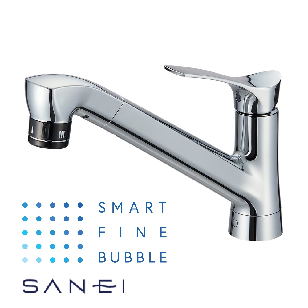 ウルトラファインバブル付キッチン混合栓 K87121ET6 SANEI ekrea