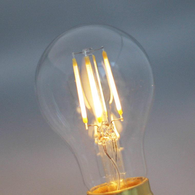 LEDフィラメント電球スタンダードサイズ