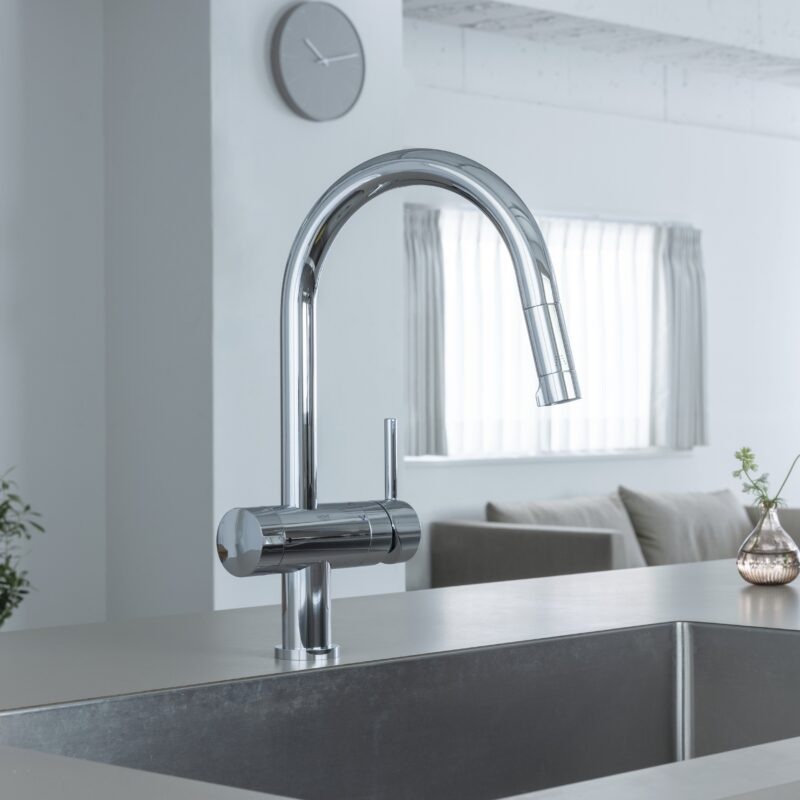 キッチン浄水器付 複合水栓 節湯C1 F915EHU/KEHU ｸﾘﾝｽｲ