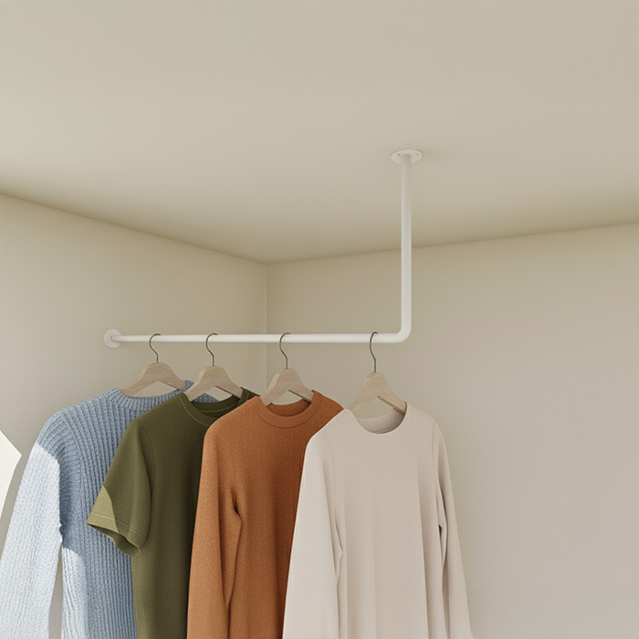 アイアン物干しハンガー φ16【Lタイプ】