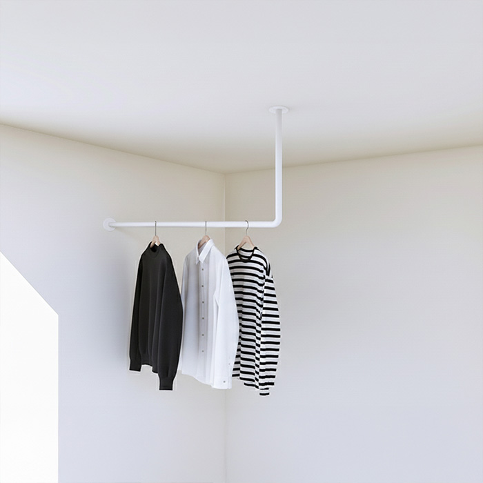 アイアン物干しハンガー φ16【Lタイプ】