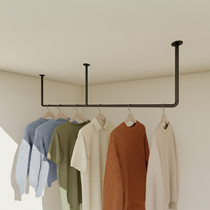 アイアン物干しハンガー φ16【Eタイプ】