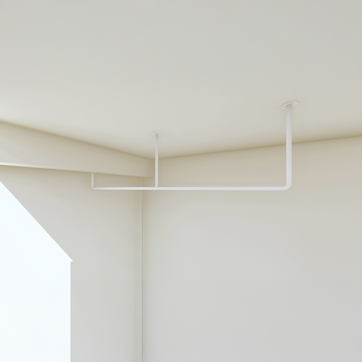 アイアン物干しハンガー φ16【Eタイプ】高さ非対称