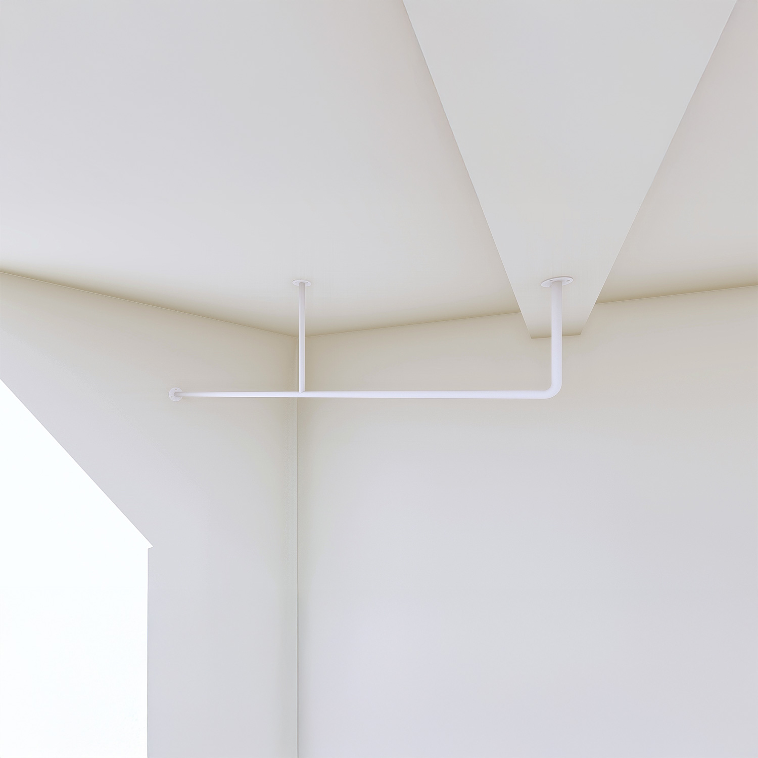 アイアン物干しハンガー φ16【Fタイプ】高さ非対称