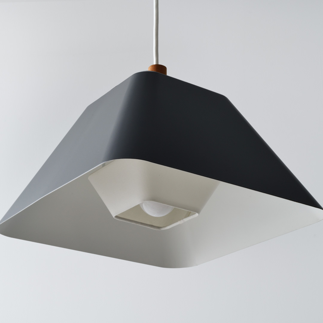 KECKシリーズ ババロアペンダント スチール ダークグレー PBB/S-GR /堀部安嗣設計