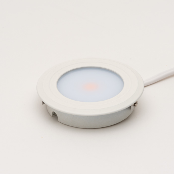 薄型LED棚下灯 2700K 電球色（トランス内蔵埋込型）